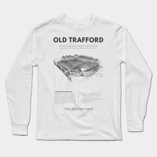 Old Trafford Stadium Long Sleeve T-Shirt